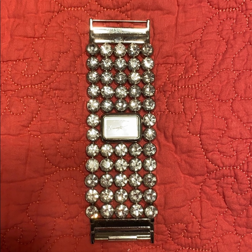 Betsy Johnson Rhinestone Watch